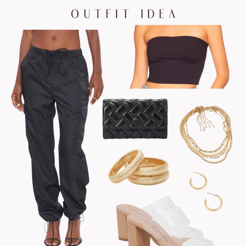 Pistola - Jade Cargo Pants in Black